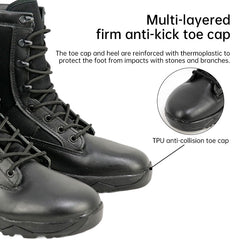 VKBO 2.0 Tactical Combat Boots Genuine Leather Military Outdoor
