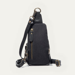 Leather Mini Sling Bag
