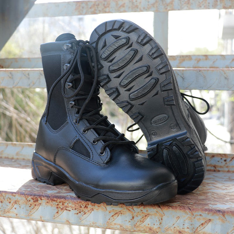 VKBO 2.0 Tactical Combat Boots Genuine Leather Military Outdoor