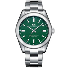 Men’s Automatic Mechanical Watch Stainless Steel Colorful Luxury 41mm Timepiece