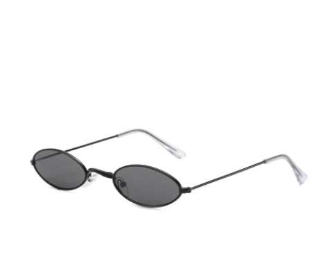 Vintage Small Oval Sunglasses Retro Elegant Unisex Fashion Shades Eyewear