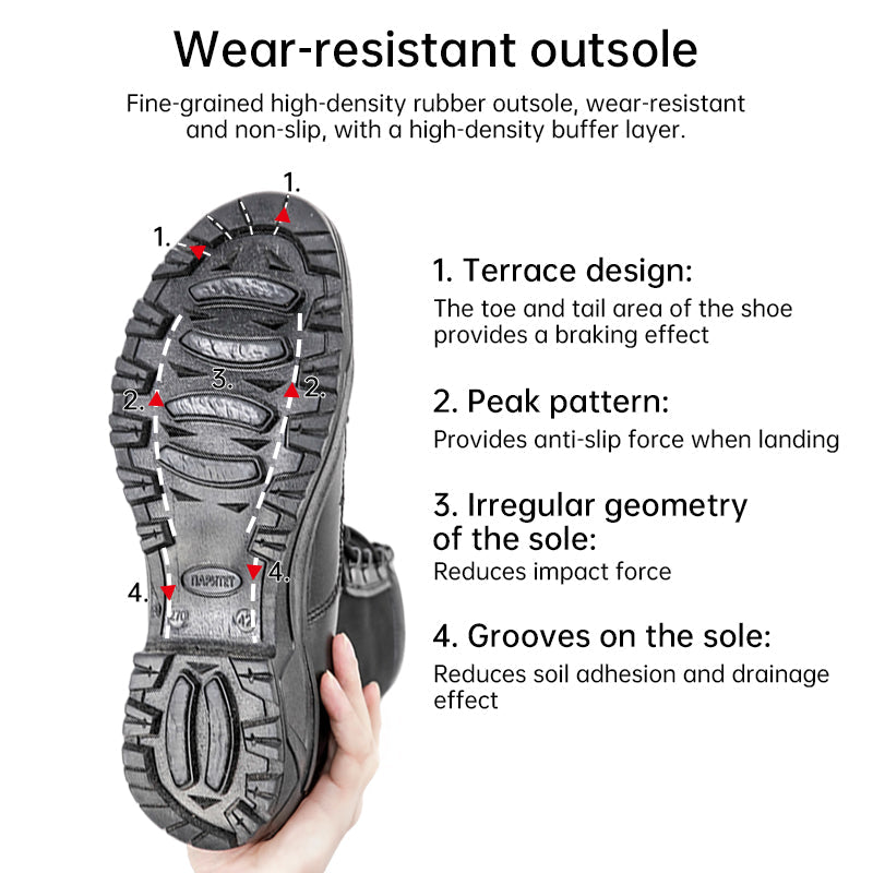 VKBO 2.0 Tactical Combat Boots Genuine Leather Military Outdoor