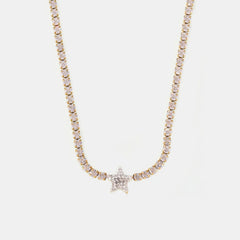 Pendant inlaid with zircon pendant necklace women's necklace high-end accessory