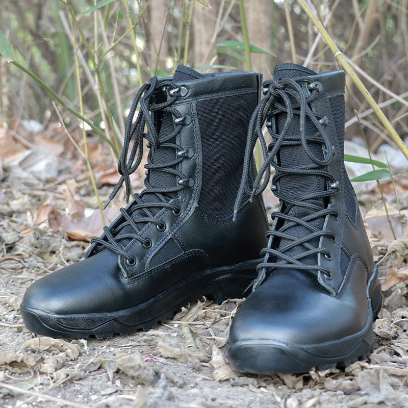 VKBO 2.0 Tactical Combat Boots Genuine Leather Military Outdoor