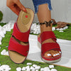 Women’s Fish Mouth Platform Sandals Velcro Beach Summer Casual Comfort