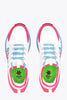 Osaka Kids Footwear Furo Play | White-Retro Blue-Raspberry