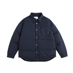 Men's Fashionable Waterproof Light Shirt Down Jacket
