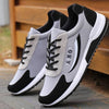 Men’s Retro Running Sneakers Thick Sole Patchwork Trendy Sports Shoes